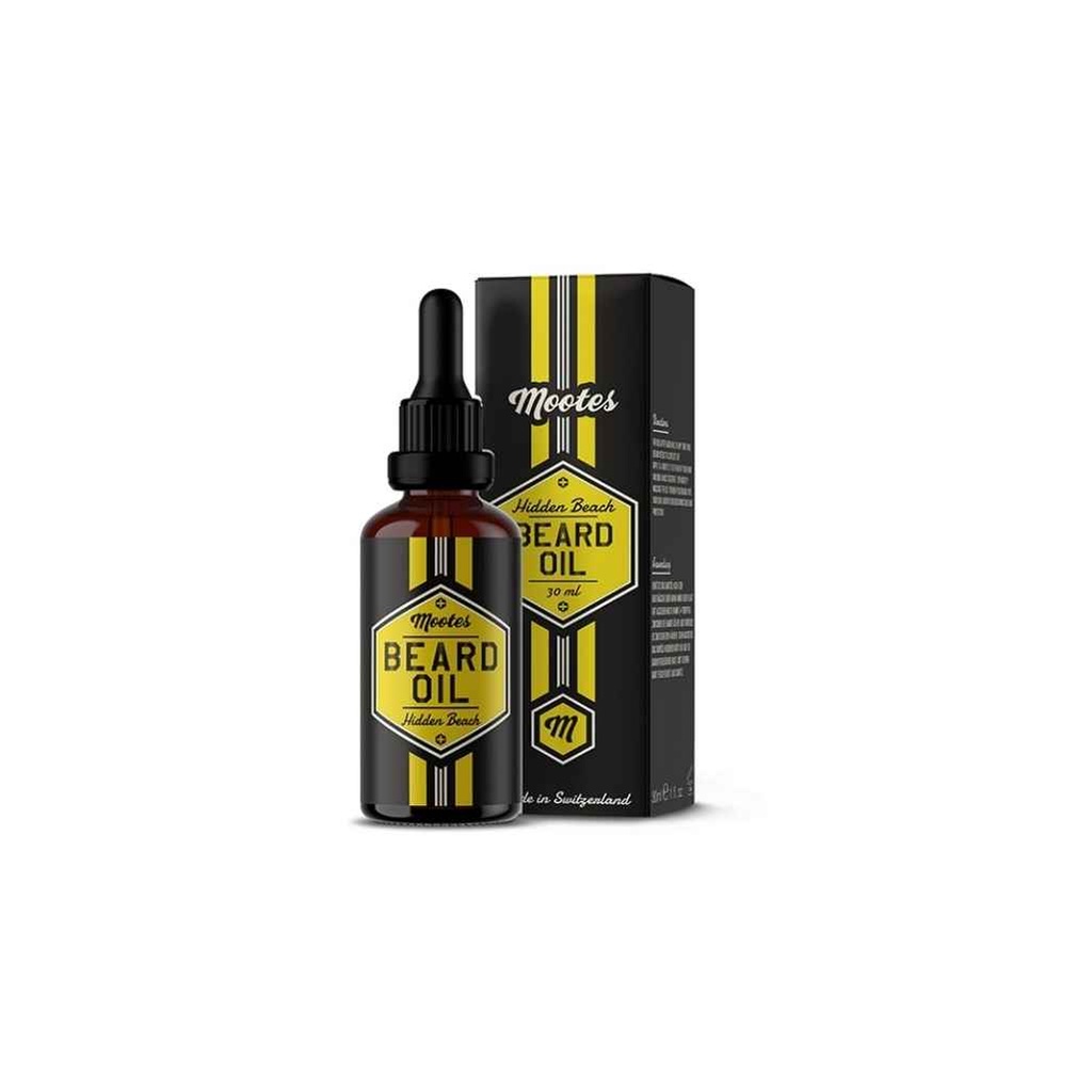 MOOTES Huile à barbe hidden beach 10ml