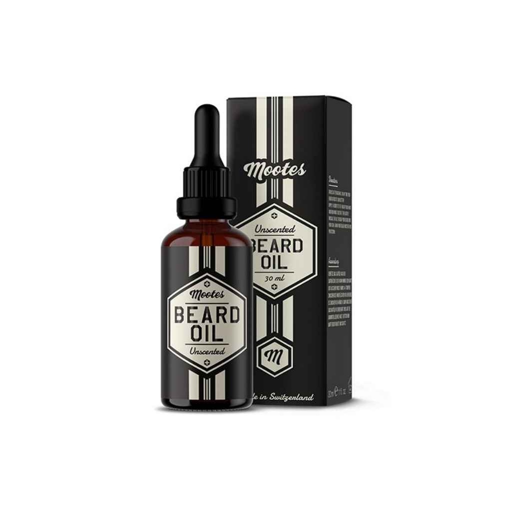 MOOTES Huile à barbe sans parfum 30ml