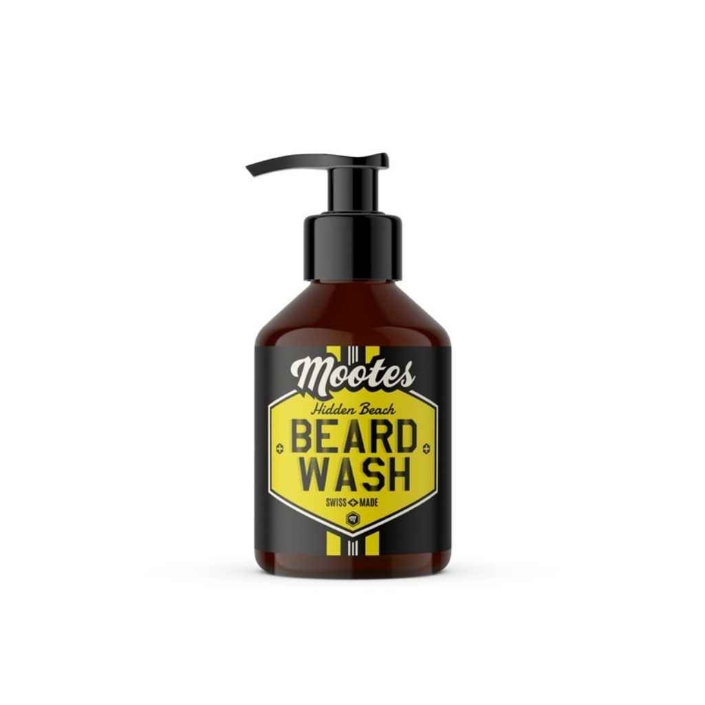 MOOTES Shampoing à barbe hidden beach 100ml