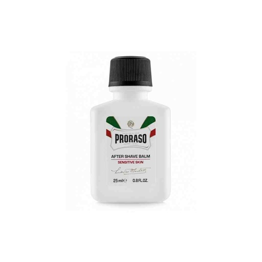 [PRO-400342] PRORASO After-shave Balsam White sensitive Mini 25ml