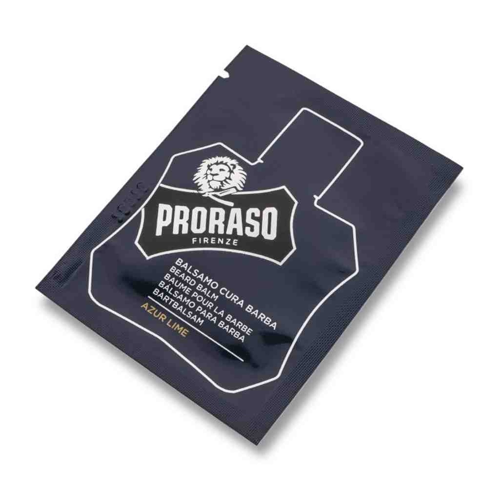 PRORASO Echantillon baume à barbe azur lime 3ml
