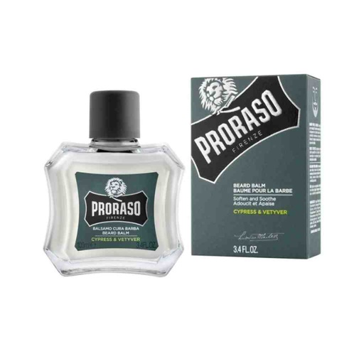 PRORASO Baume à barbe cypress & vetyver 100ml