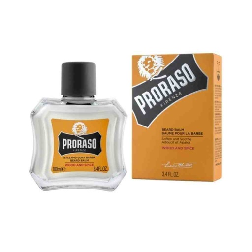 PRORASO Baume à barbe wood & spice 100ml