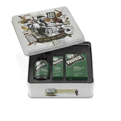 PRORASO Kit à barbe green refresh