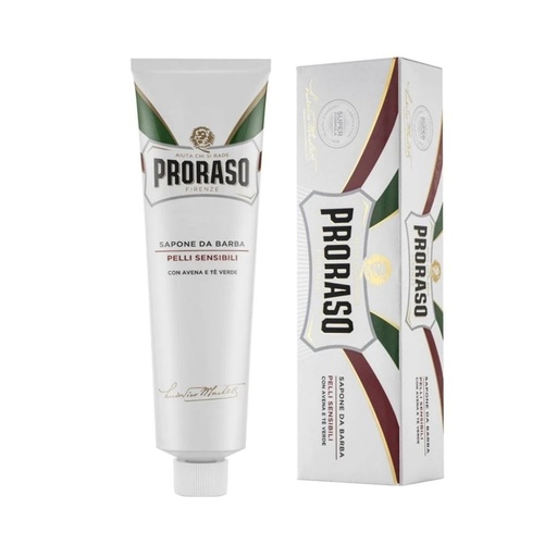 PRORASO Crème à raser white sensitive 150ml
