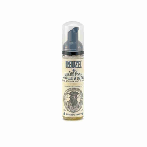 REUZEL Mousse à barbe - wood & spice 70ml