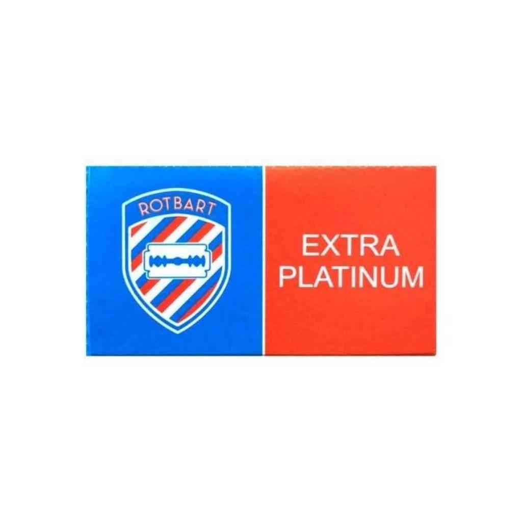 [ROT-001] 1o1BARBERS Lames de rasoir extra platinum 5pces