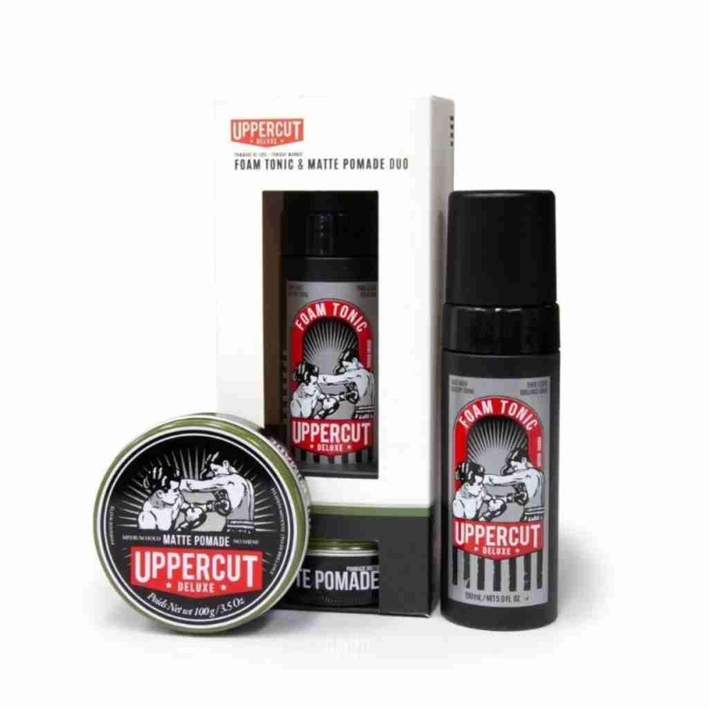 UPPERCUT Duo pommade Matte et Tonique Mousse