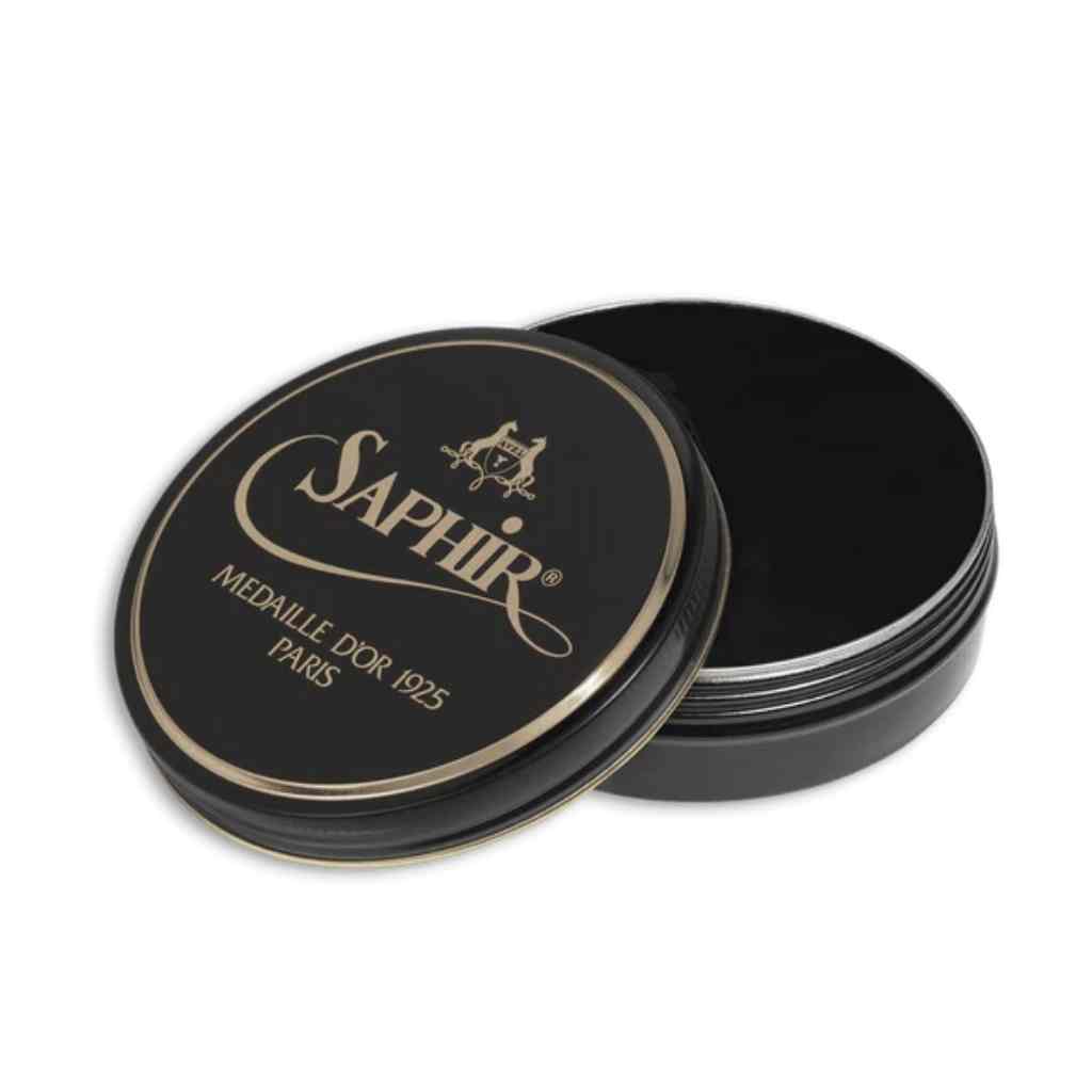 [SMO-1004015] SAPHIR MO Wachs Pâte de luxe 1925 100ml (01 NOIR)
