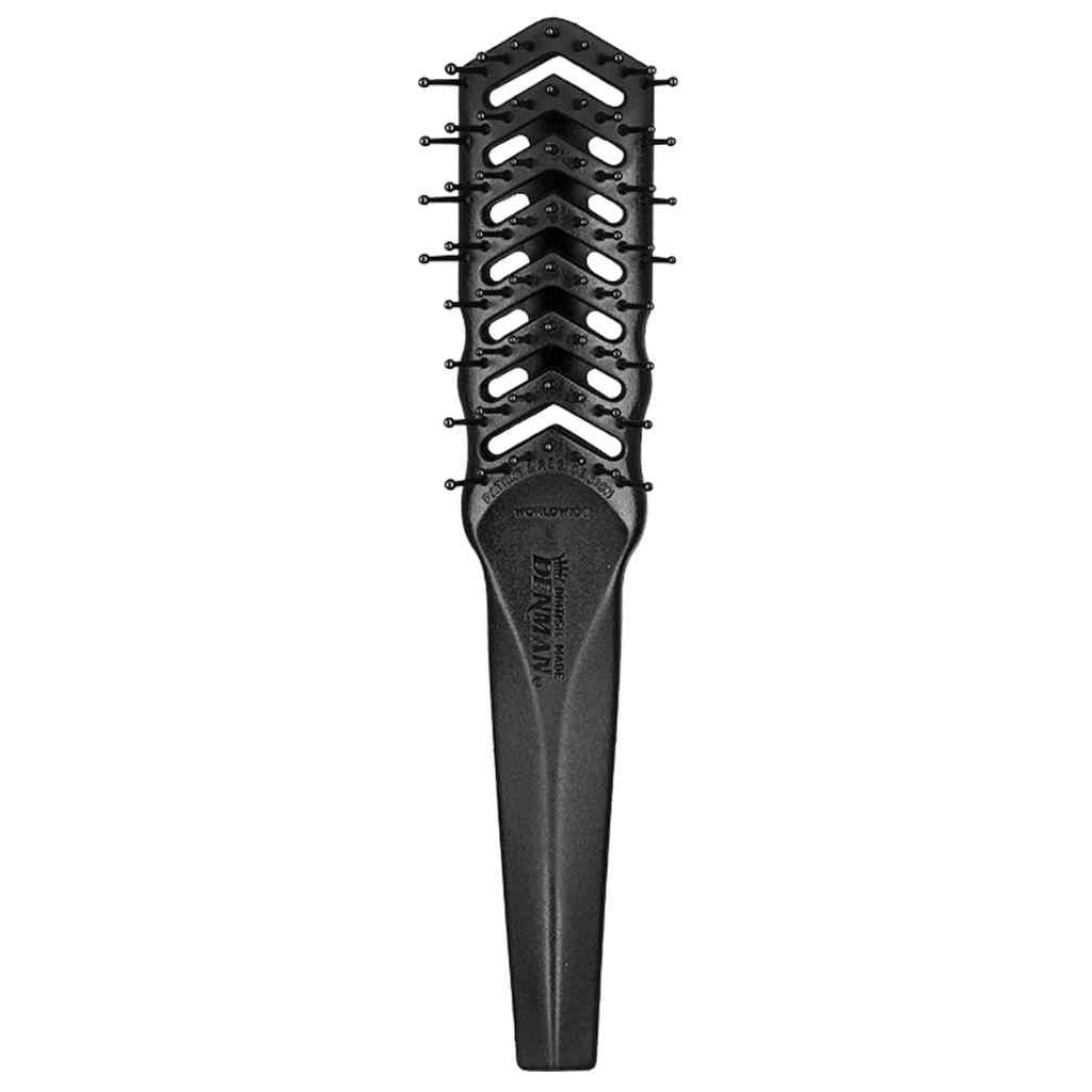 DENMAN Brosse sèche-cheveux D100 avec billes à la fin