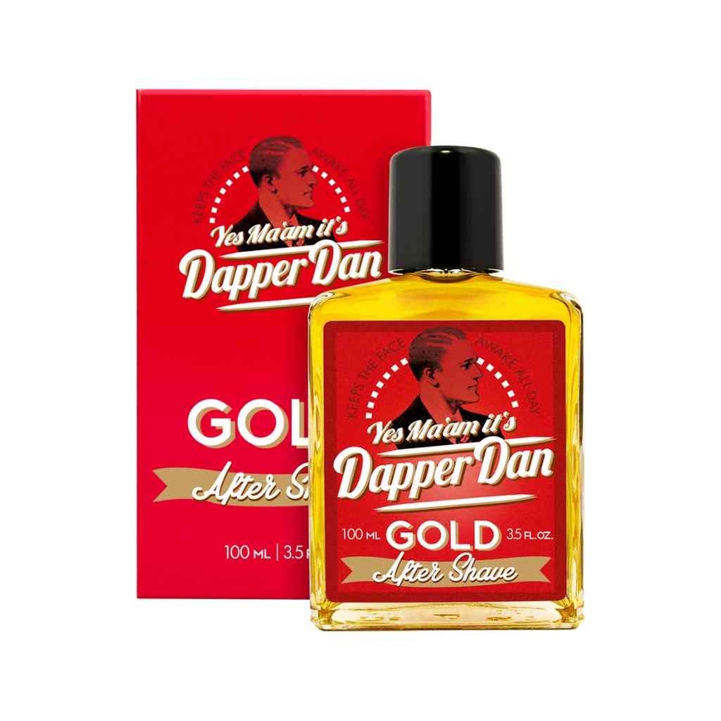 DAPPER DAN Après-rasage or 100ml