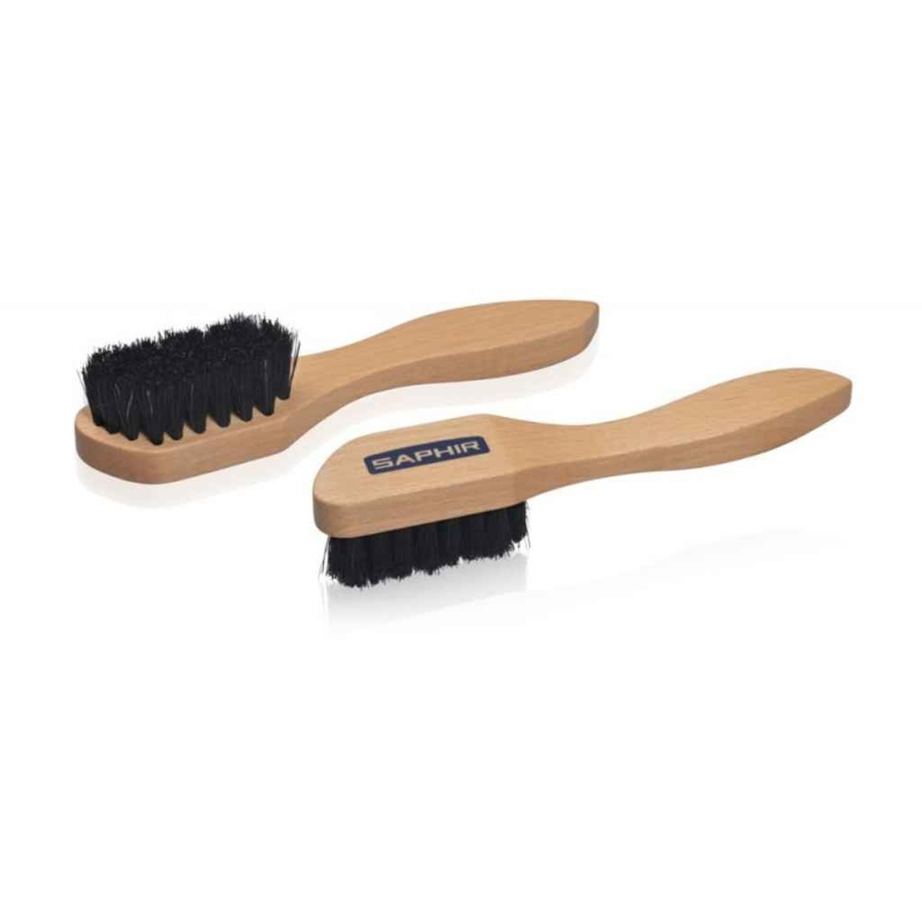 [SBC-2630015] SAPHIR Brosse étaleur à manche 16cm (Noir)
