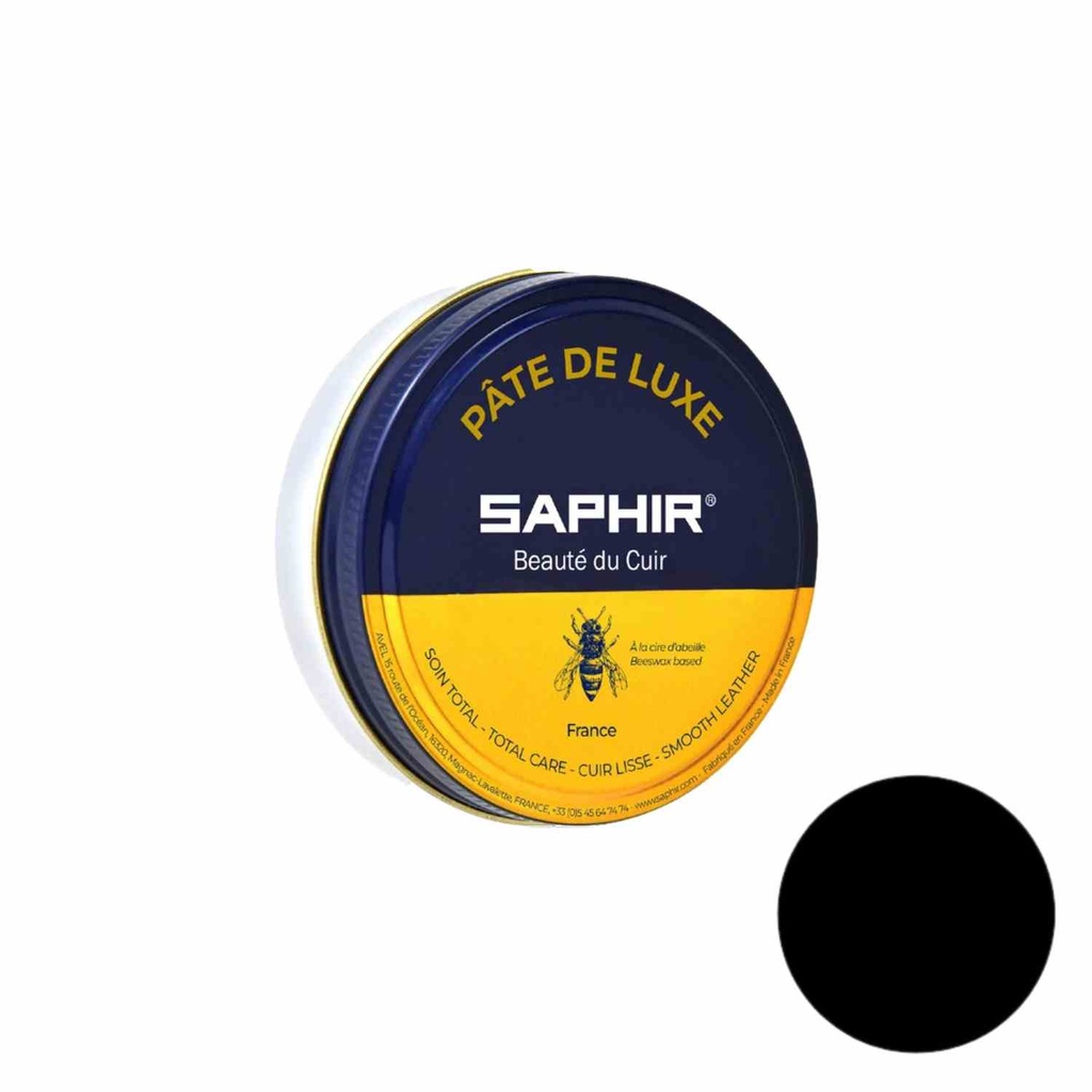 [SBC-0002012] SAPHIR Wachs Pâte de luxe 50ml (01 NOIR)