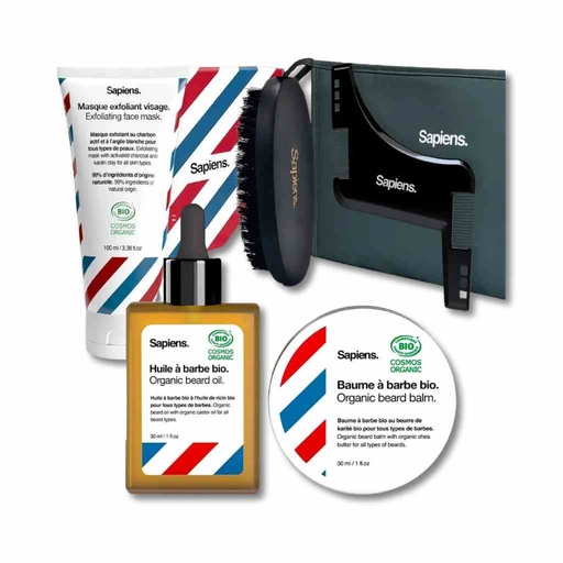 [SAPI-161122-XXFB] SAPIENS Coffret soin barbe et visage