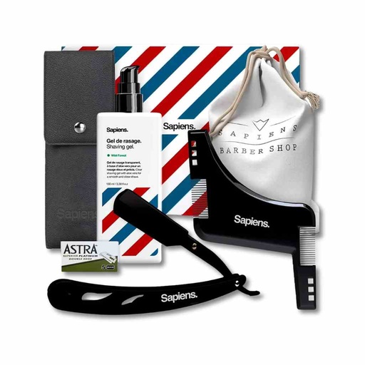 [SAPI-170523-SP34] SAPIENS Coffret rasage à l'ancienne