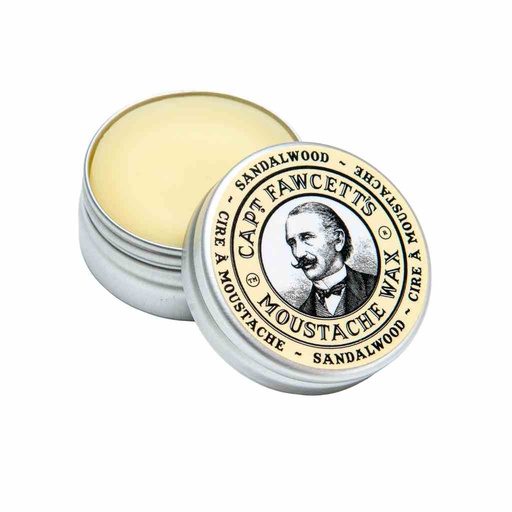 [222115S] CAPTAIN FAWCETT Schnurrbartwachs - Sandelholz 15ml