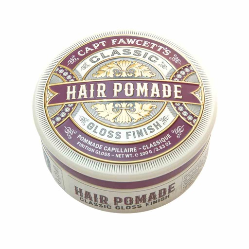 [5597CLAS100S] CAPTAIN FAWCETT Pommade classique (Bourgogne) 100g