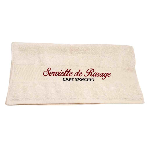 [00903LTS] CAPTAIN FAWCETT Luxuriöses Rasierhandtuch 50cm x 100cm