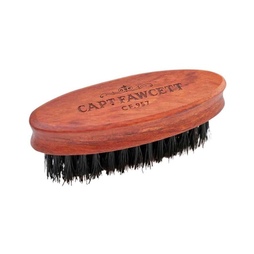 [CFA-5569] CAPTAIN FAWCETT Brosse à Moustache en Poils de Sanglier