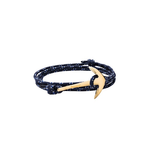 [100-0013-035] MIANSAI Bracelet Noir & bleu - Ancre