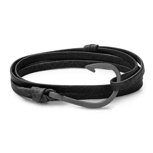 [100-0085-001] MIANSAI Bracelet Asphalt - Crochet