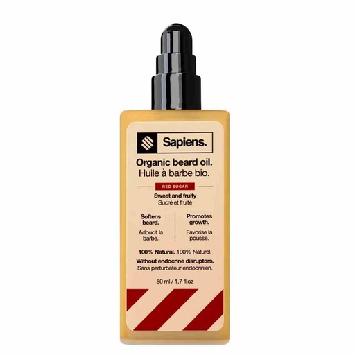 [SAPI-230724-XH13] SAPIENS Huile à Barbe - Red Sugar Edition