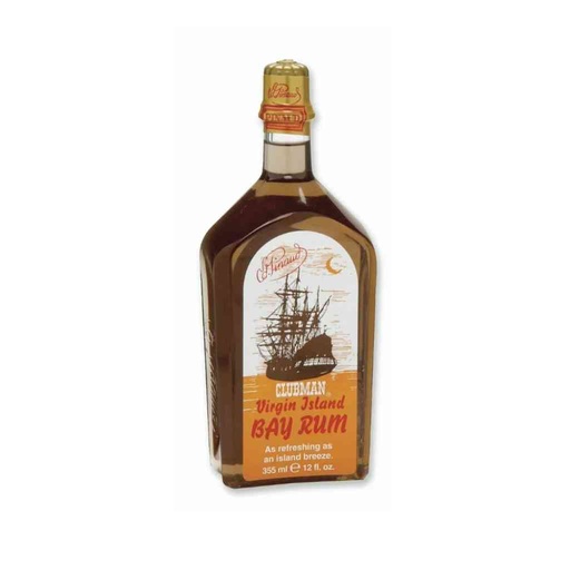 CLUBMAN Après-rasage virign island bay rum