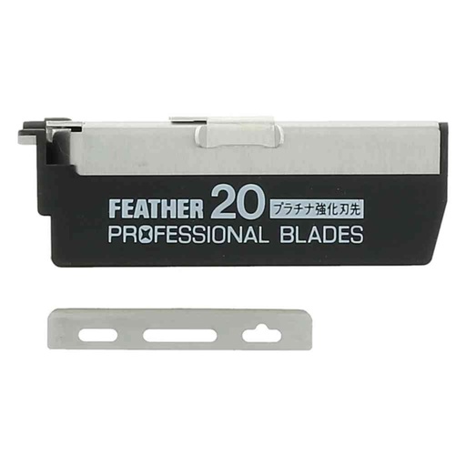 [FEA-PB20] 1o1BARBERS Feather professional Lames 20pces