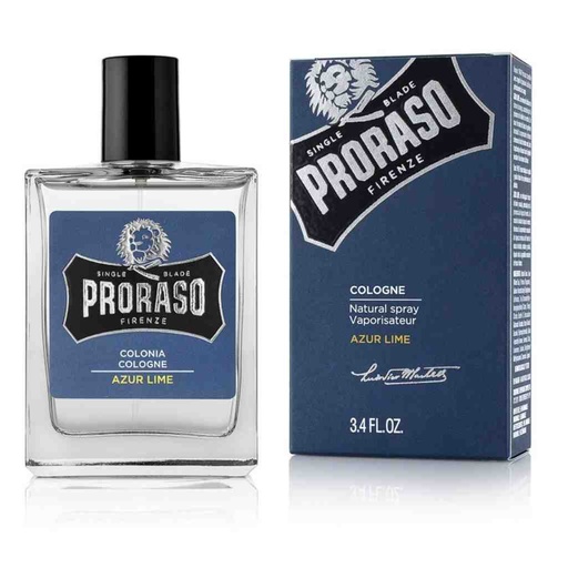 [PRO-400771] PRORASO Eau de Cologne Azur Lime 100ml