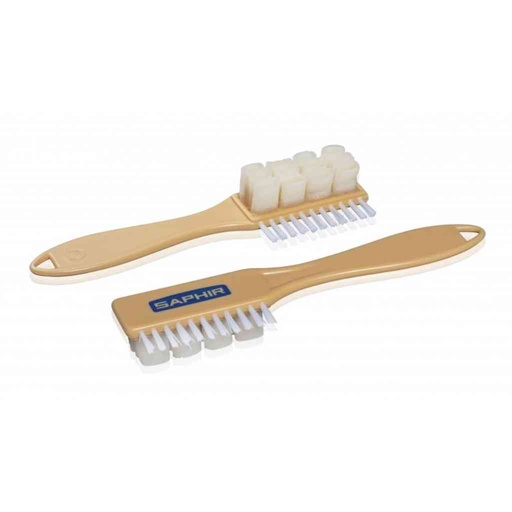 [2651003] SAPHIR Brosse nubuck microfibres 16cm