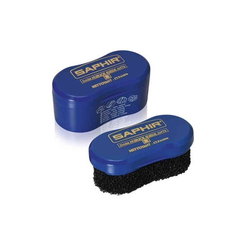 [2660005] SAPHIR Eponge nettoyante à sec daim nubuck