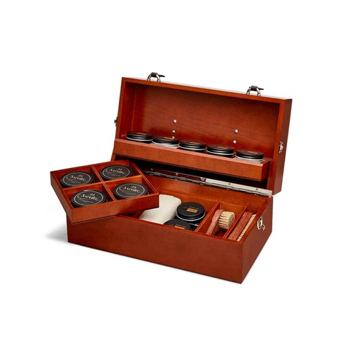 [SMO-2902228KIT] SAPHIR MO Coffret intend entretien chaussure bois rose