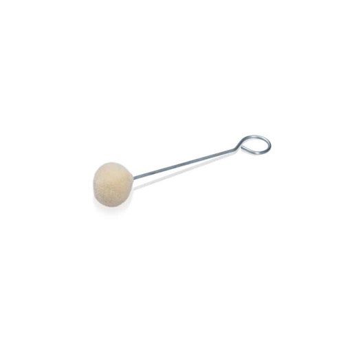 [2670004] SAPHIR Tampon tige métallique + mousse pce
