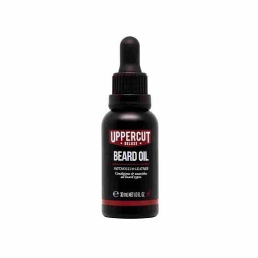 [UPD-P18041] UPPERCUT DELUXE Huile à barbe patchouli & leather 30ml