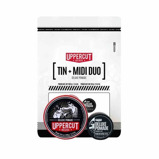 [UPD-XMAS-253] Uppercut Deluxe Pomade Tin & Midi Duo - Xmas edition